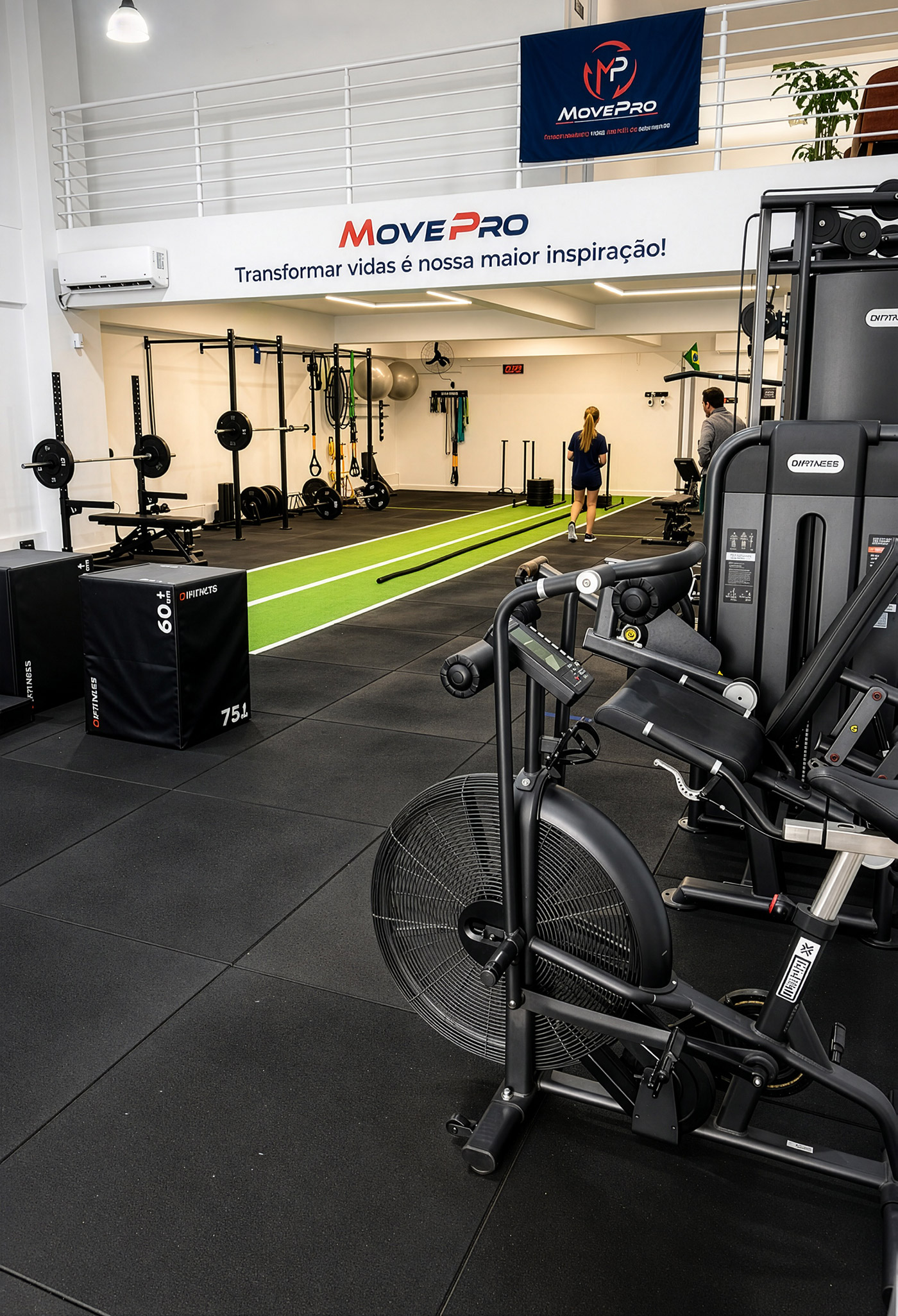 Espaço interno do MovePro em Jaraguá do Sul