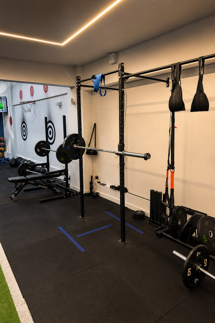 Área de treino do MovePro