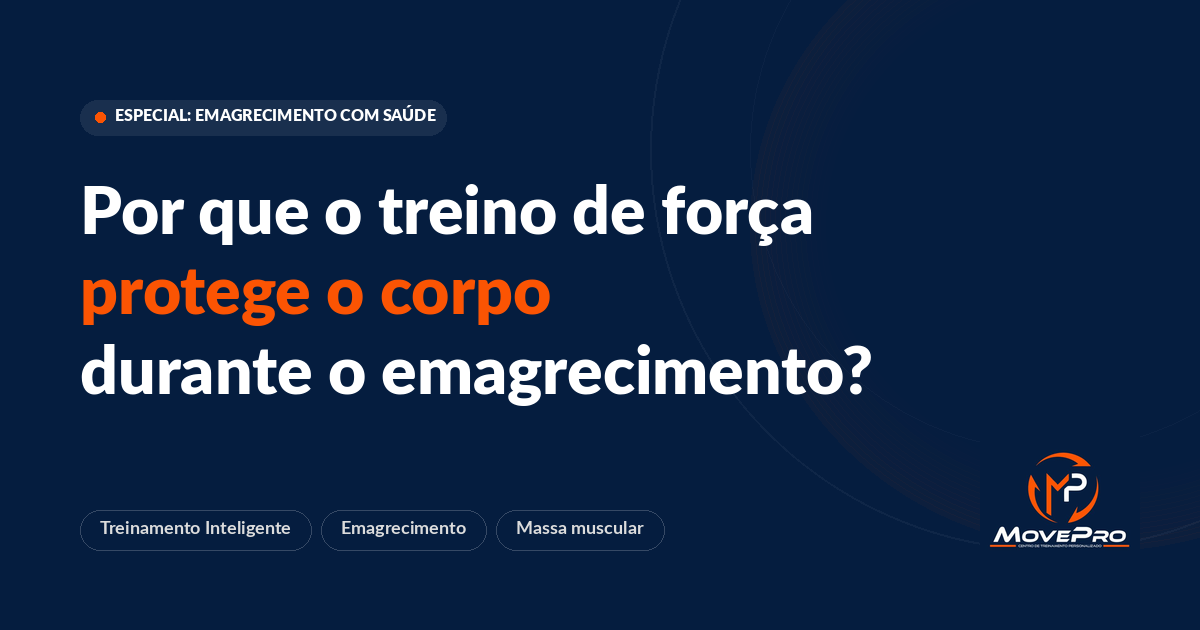 Treino de força durante o emagrecimento